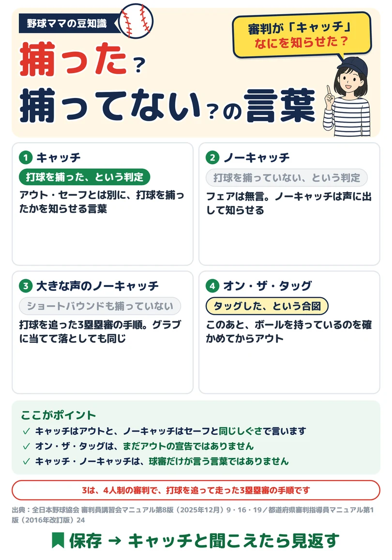 捕った？捕ってない？の言葉の図解